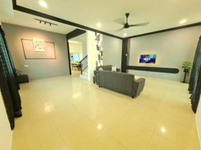 Air-home M1 Simpang near Aulong Econsave, 4BR, 10pax, Netflix